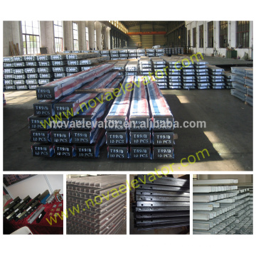 Elevator Guide Rail T45/A, T50/A 5mm, Cold Drawn Guide Rail